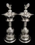 Short Peacock Nakasi lamp