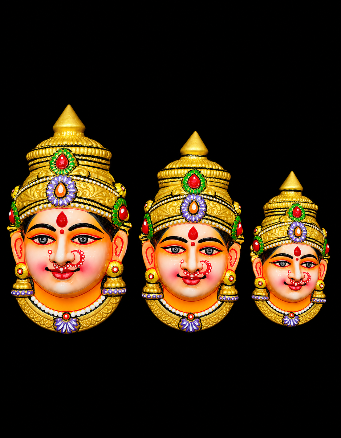 Laxmi face Painted